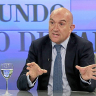 El presidente de la Diputación, Jesús Julio Carnero, ayer en el programa ‘La Quinta Esquina’.-J. M. Lostau