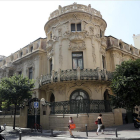 Vista de la fachada de la Sociedad General de Autores Españoles (SGAE).-CHEMA MOYA