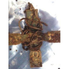Una cruz localizada en el yacimiento vikingo.-