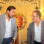 El alcalde de Valladolid, Oscar Puente, y el concejal de Urbanismo, Manuel Saravia, ofrecerán una rueda de prensa en torno al Campus de la Justicia-Ical