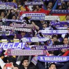Aficionados del Real Valladolid.