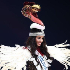 María Elena Antelo Molina, Miss Bolivia 2018.-AFP / MEHRI BEHROUZ