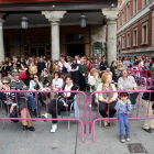 Terrazas de la Plaza Mayor de Valladolid en Semana Santa-Ical