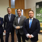 Rueda de prensa de presentación de Agraria, la bienal de maquinaria agrícola en la Feria de Valladolid.- ICAL
