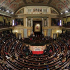 Vista general del hemiciclo del Congreso de los Diputados.-EFE/ ZIPI