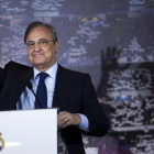 Florentino Pérez, durante su última reelección como presidente el pasado mes de junio.-FRANCISCO SECO