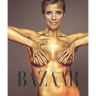 El desnudo dorado de Maribel Verdú para el reportaje de Harper's Bazaar.-Foto:   HARPER'S BAZAAR
