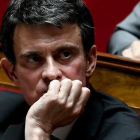 PHILIPPE LOPEZ (AFP)-Manuel Valls.