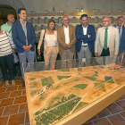 Inauguaración del proyecto turístico ‘Cañada Natural’ ayer en Fresno El Viejo.-ICAL