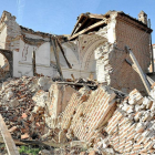 Estado de la capilla tras el derrumbe en noviembre-Santiago G. Del Campo