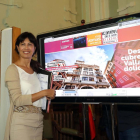 a concejala de Cultura y Turismo, Ana Redondo, presenta un nuevo portal web de Cultura y Turismo.-ICAL