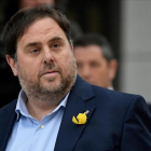 Oriol Junqueras, a su llegada a la Audiencia Nacional el pasado 2 de noviembre.-AFP