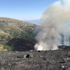 Incendio en el valle de Iruelas-E. PRESS