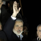 El líder de Hamás, Ismail Haniya, en Gaza.-MOHAMMED SABER
