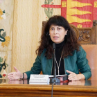 La concejala de Cultura Ana Redondo, ayer, en el Ayuntamiento de Valladolid.-C. A.