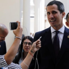 El líder de la oposición venezolana, Juan Guaidó.-REUTERS