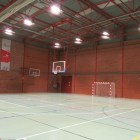 Iluminación LED en el pabellón polideportivo Río Esgueva.-EL MUNDO