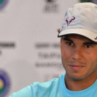 Rafael Nadal, en una rueda de prensa esta temporada.-CARMEN JASPERSEN