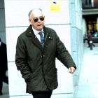 Eugenio Pino, exnúmero dos de la Policía, tras declarar en la Audiencia Nacional, en Madrid.-DAVID CASTRO