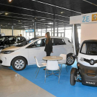 Algunos de los coches que se exhiben en el Congreso del Vehículo y Combustible de la Feria de Valladolid-Efe