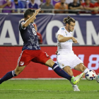 Bale, en plena acción, en Chicago-JONATHAN DANIEL / AFP