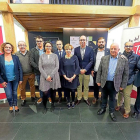 Miembros de la ruta del Vino de Toro y diputados provinciales-ICAL