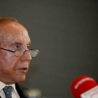 José María Ruiz Mateos, durante una rueda de prensa en Pozuelo de Alarcón, en el 2011.-EFE