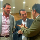Puente, Abel Caballero y Ángel Marinero en las jornadas sobre áreas metropolitanas.-E. M.