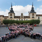La delegada del Gobierno en Castilla y León, María José Salgueiro, mantiene un encuentro en El Burgo de Osma.-CONCHA ORTEGA / ICAL