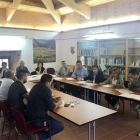 Reunión del consejero de Fomento y Medio Ambiente con los alcaldes de los municipios zamoranos afectados por el incendio.-EUROPA PRESS
