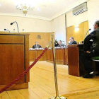 Los dos acusados, ahora absueltos, en el juicio celebrado en abril de 2018 en la Audiencia de Valladolid.-EUROPA  PRESS