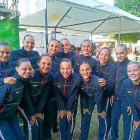 El equipo nacional posa en las instalaciones de laCOMEN.-EL MUNDO