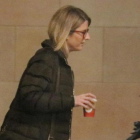 Elsa Artadi, del grupo parlamentario de JxCAT, en enero, en el Parlament.-BERNAT VILARÓ (ACN)