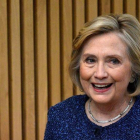 Hillary Clinton, el pasado 9 de octubre en Oxford.-EL PERIÓDICO