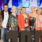 El elenco de Sálvame, uno de los mayores reclamos de audiencia de Telecinco.-