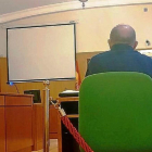 El perito Julio A.H., ayer. durante su declaración en la Audiencia de Valladolid.-E. PRESS