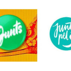 El logotipo de la campaña de verano de TV-3, junto al de la candidatura Junts pel Sí.-