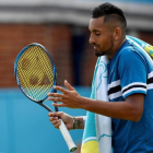 Nick Kyrgios durante la semifinal del torneo de Queens-TONY O BRIEN