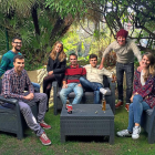 El equipo de Wave, la ‘app’ que quiere liderar el sector de la geolocalización.-E. M.