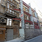 Estructura en la calle Fray Luis de León.-Miguel Ángel Santos