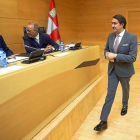 Juan Carlos Suárez-Quiñones a su llegada a la comisión-ICAL