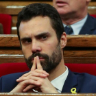El presidente del Parlament, Roger Torrent-ALBERT GEA (REUTERS)