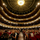 Teatro Calderón durante la gala de clausura de la SEMINCI.-ICAL