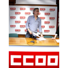 El secretario de Empleo y Formación de CCOO-CyL, Saturnino Fernández, presenta el Estudio sobre el Mercado de Trabajo en España y Castilla y León durante 2015-ICAL