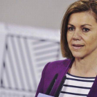 La número dos del PP y presidenta de Castilla-La Mancha, María Dolores de Cospedal, el pasado miércoles en Toledo.-Foto: EFE / ISMAEL HERRERO