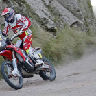 El piloto castellonense Joan Barreda (Honda), durante la tercera etapa del Dakar 2015.-Foto: AMV