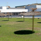 Zona verde del Centro Deportivo La Almendrera, en Arroyo de la Encomienda-J. M. LOSTAU