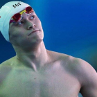 Sun Yang durante los Mundiales de Natación de Gwangju.-