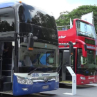 Del total de vehículos adquiridos, 50 son articulados y 39 híbridos (alternan diesel y electricidad), por lo que reducen el uso de combustibles.-AGENCIAS