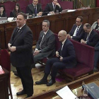 Oriol Junqueras en su declaración en el juicio del procés.-EFE